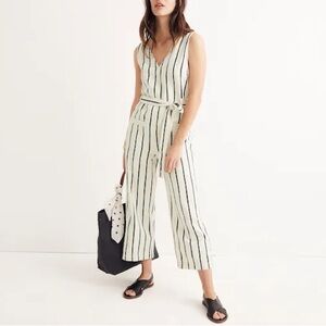 Madewell Striped Pull-On Jumpsuit Women’s - Size XSmall